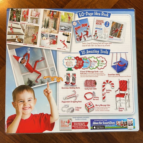 NEW UNUSED ELF ON THE SHELF "SCOUT ELVES AT PLAY" - Picture 7 of 11